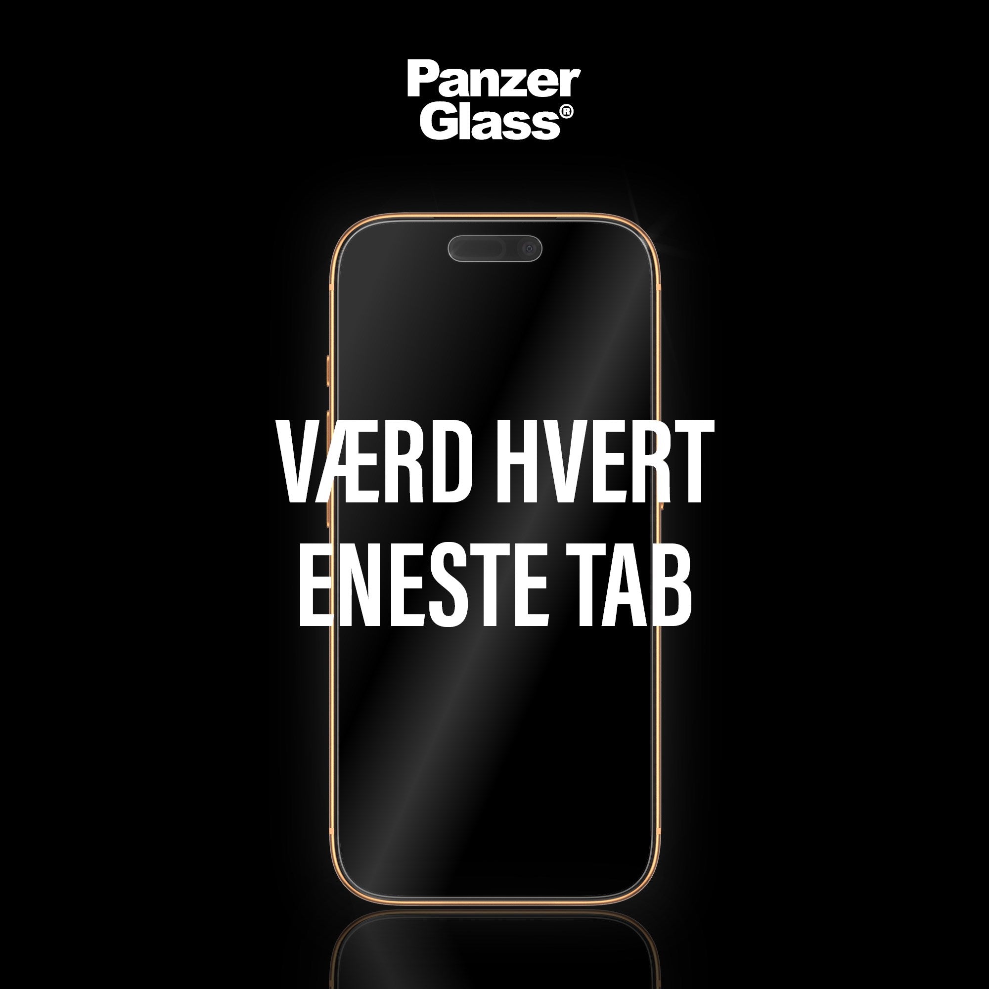 PanzerGlass® Anti-Reflective Armor Skærmbeskyttelse iPhone 17 Pro m. EasyAligner